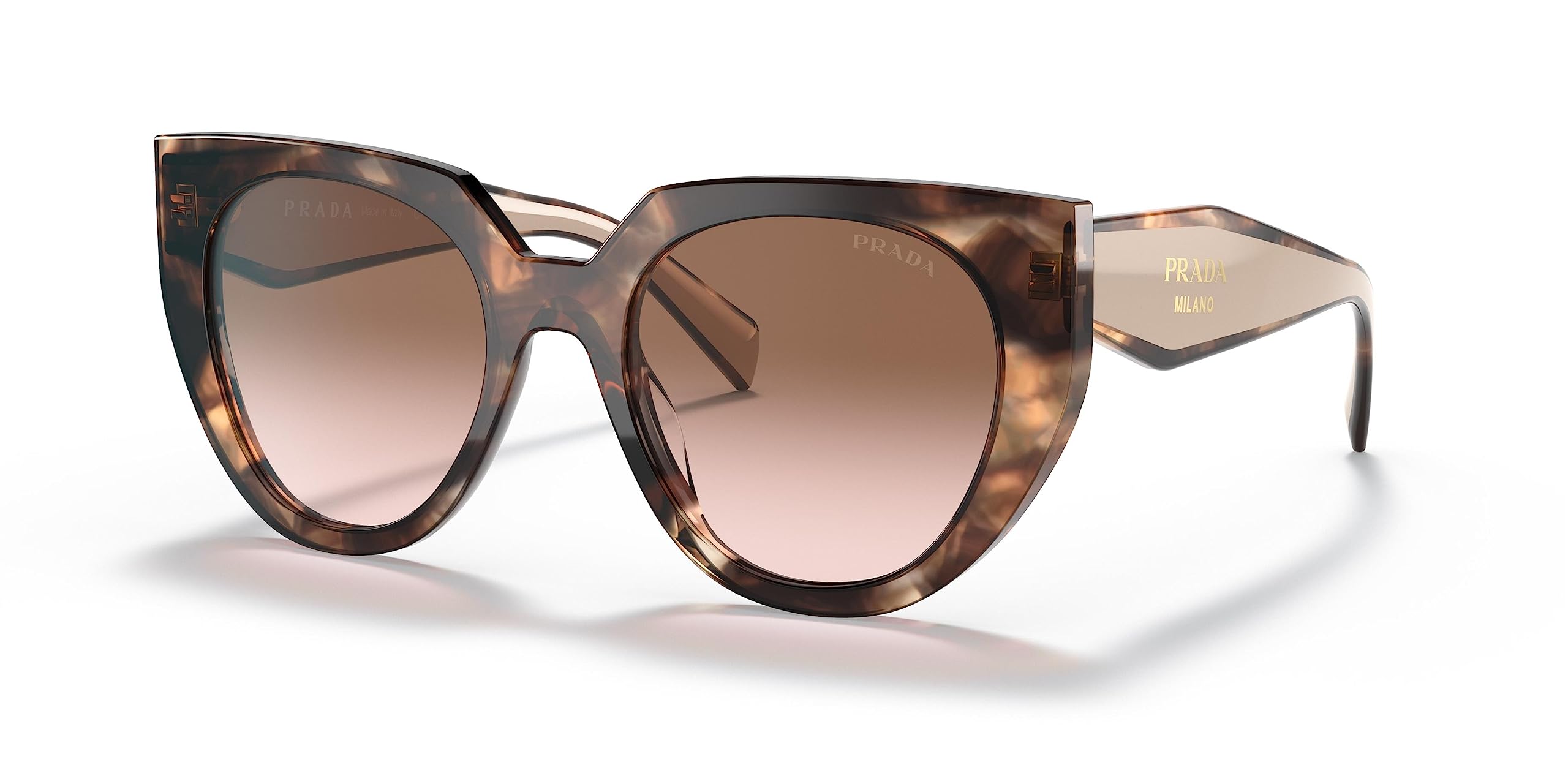 Prada Sunglasses PR14WS 01R0A6 52mm Caramel Tortoise Powder  display picture 1