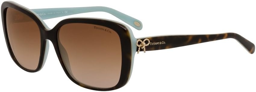 Tiffany & Co Sunglasses TF4092 81343B 56mm Havana Blue / Brown Gradient Lens