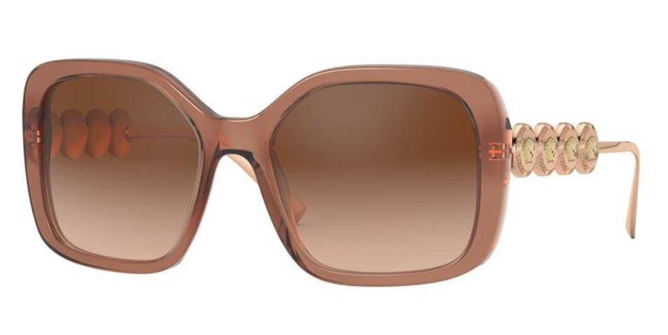 Versace VE4375 53253B 53mm Sunglasses Transparent Brown  display picture 3
