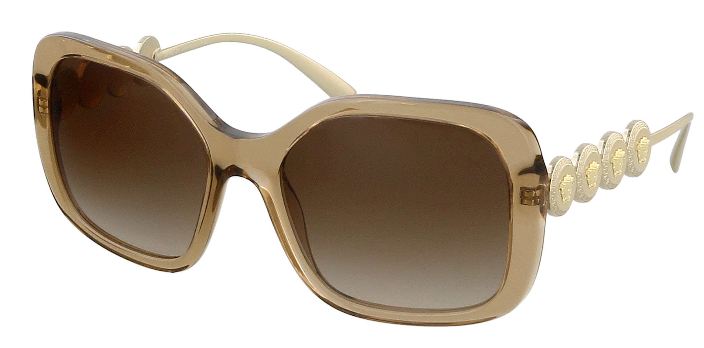 Versace Sunglasses VE4375 767/13 53mm Transparent Brown 