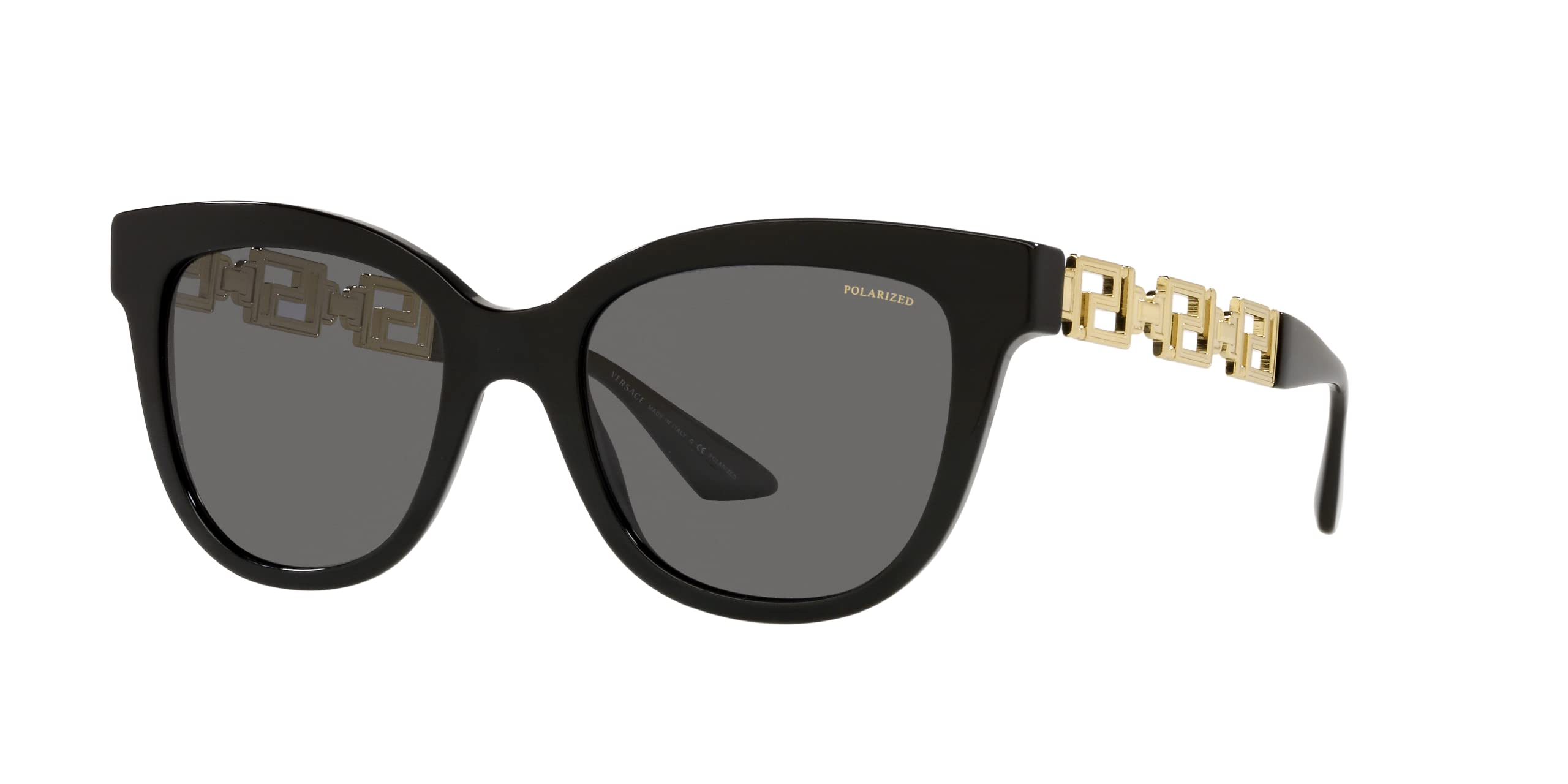 Versace Sunglasses VE4394 GB1/81 54mm Black / Dark Grey Polarized Lens
