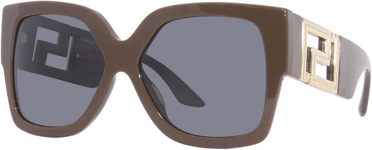 Versace Sunglasses VE4402 535087 59mm Brown-Green / Dark Grey Lens