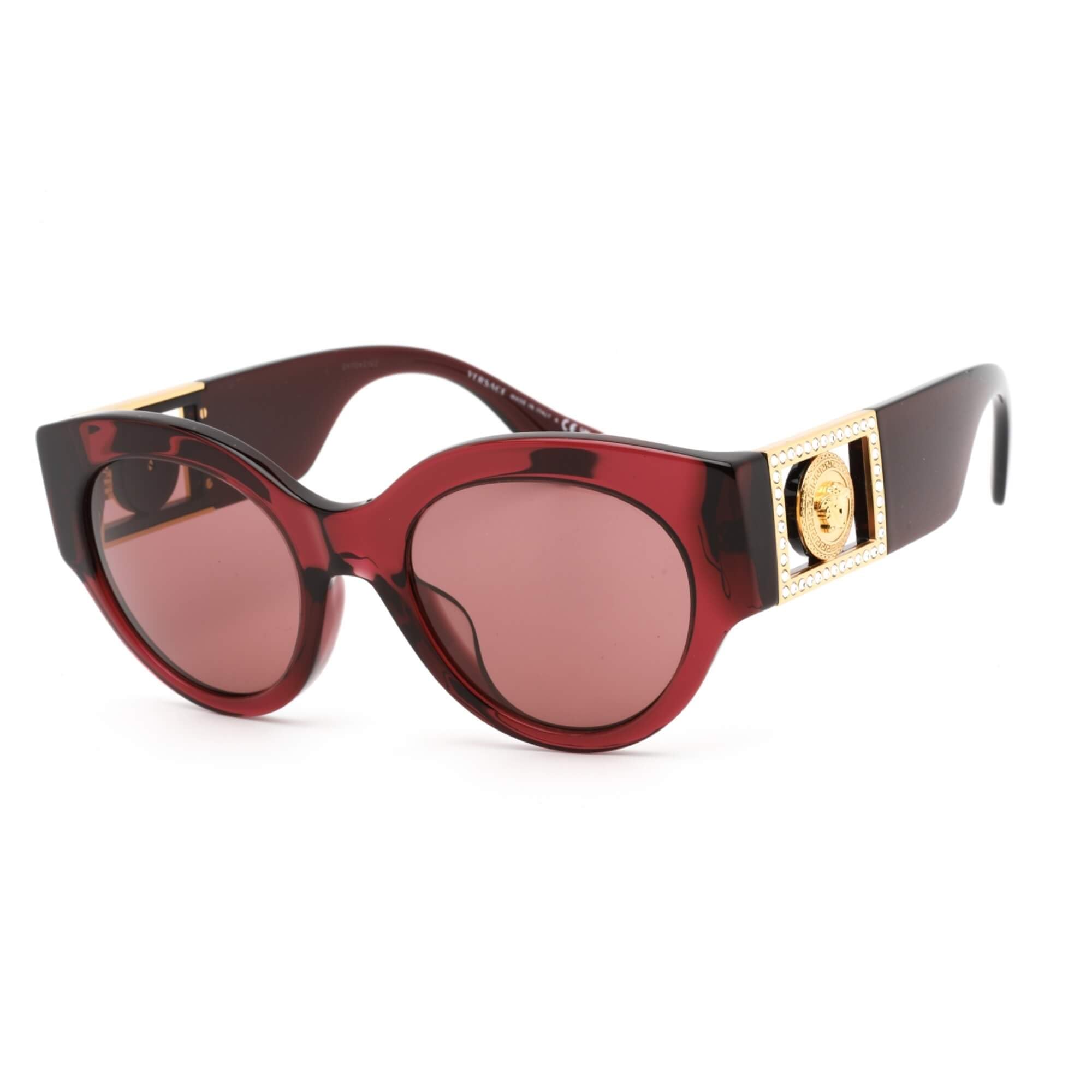 Versace Sunglasses VE4438BF 538569 Transparent parade red 