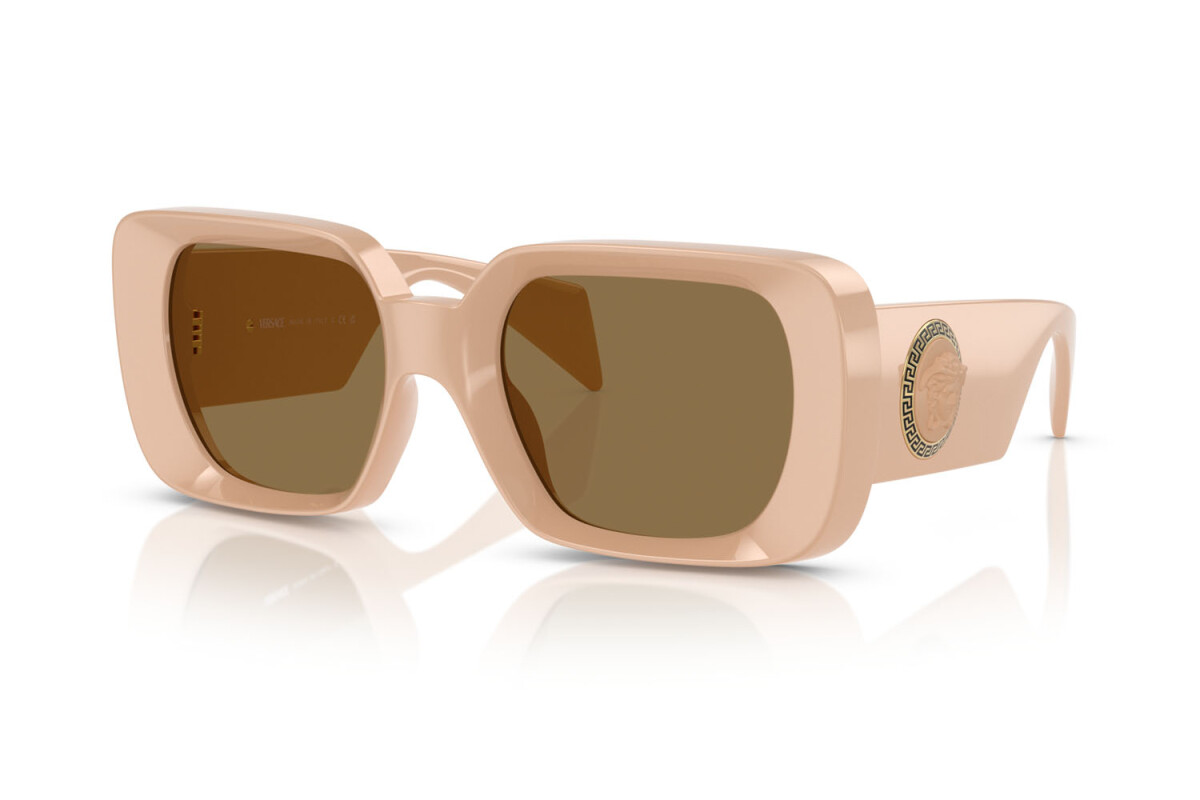 Versace Sunglasses VE4473U 548973 54mm Beige / Dark Brown  display picture 3