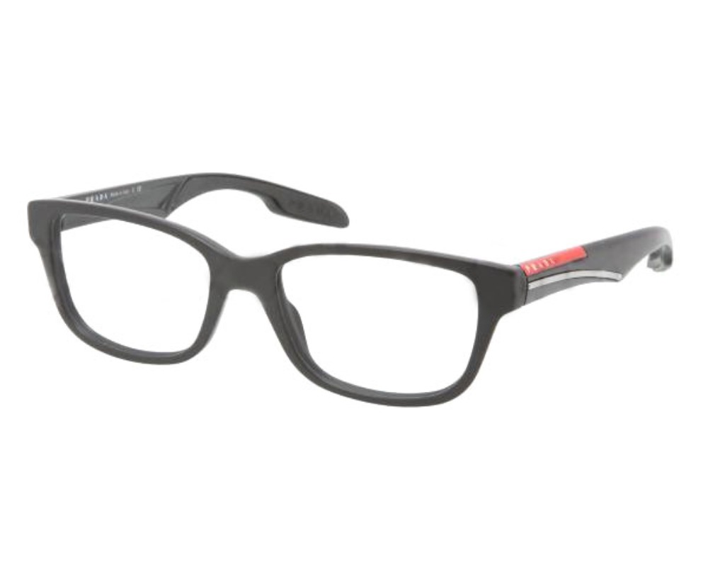 Prada Sport Eyeglasses PS 06CV 1BO1O1 54mm Black / Demo Lens