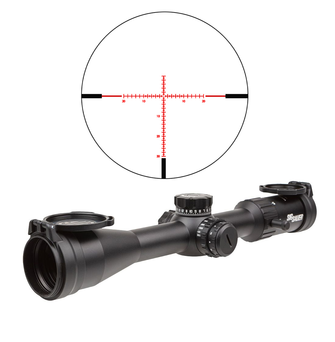 実物Sig Sauer WHISKEY5 1-5X20mm ライフルスコープ 実物Sig Sauer