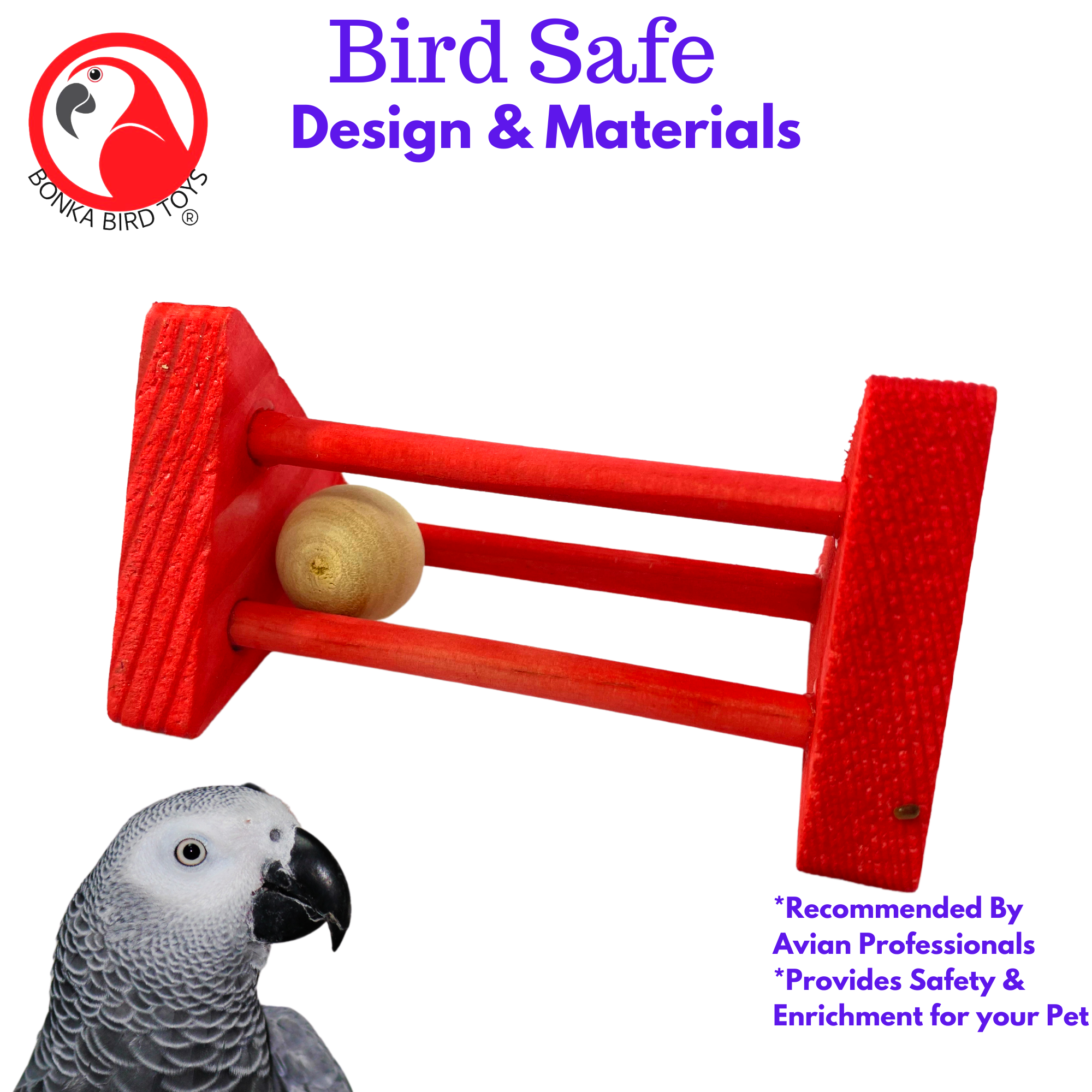 Rompecabezas cilindro de sonajero Bonka Bird Toys pie garra loro jaula juguete - Imagen 20 de 23