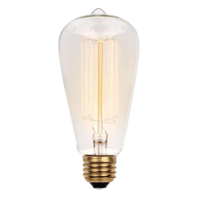 Westinghouse 0413200 60 Watt ST20 Clear Timeless Vintage Inspired  Med Base Bulb