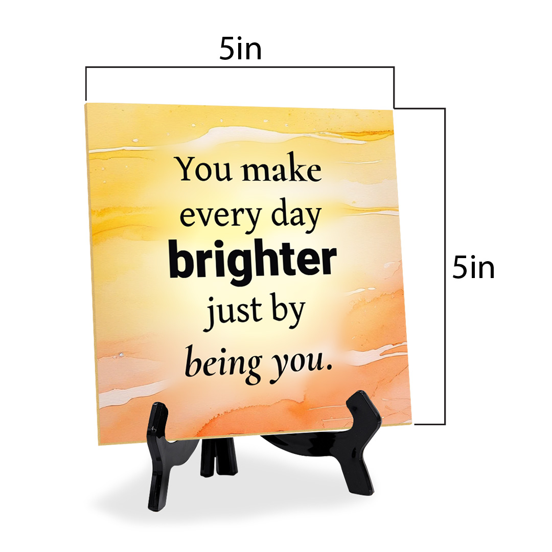 Affectionate & Loving Children's Table Signs 5"x 5" Square Table Sign
