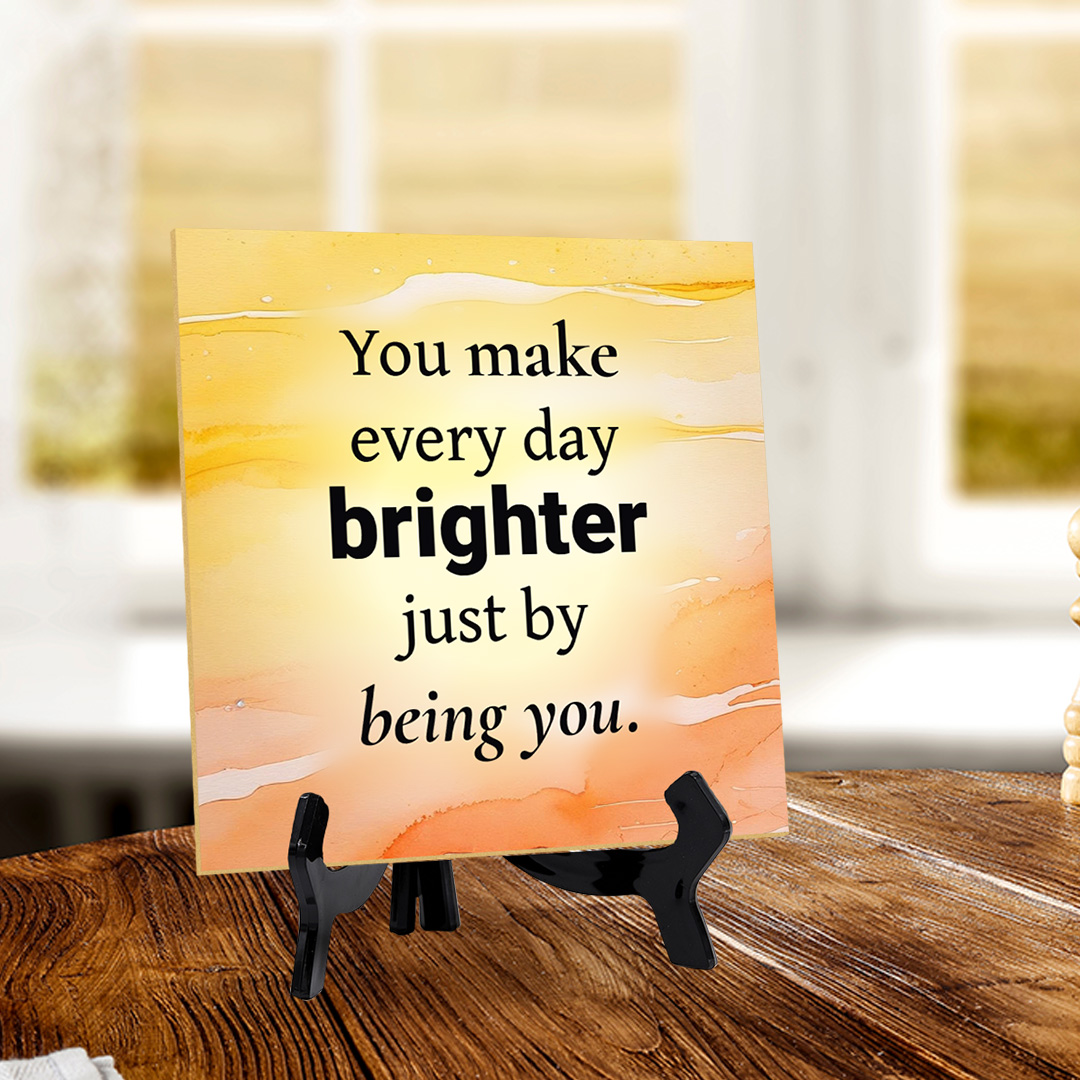 Affectionate & Loving Children's Table Signs 5"x 5" Square Table Sign