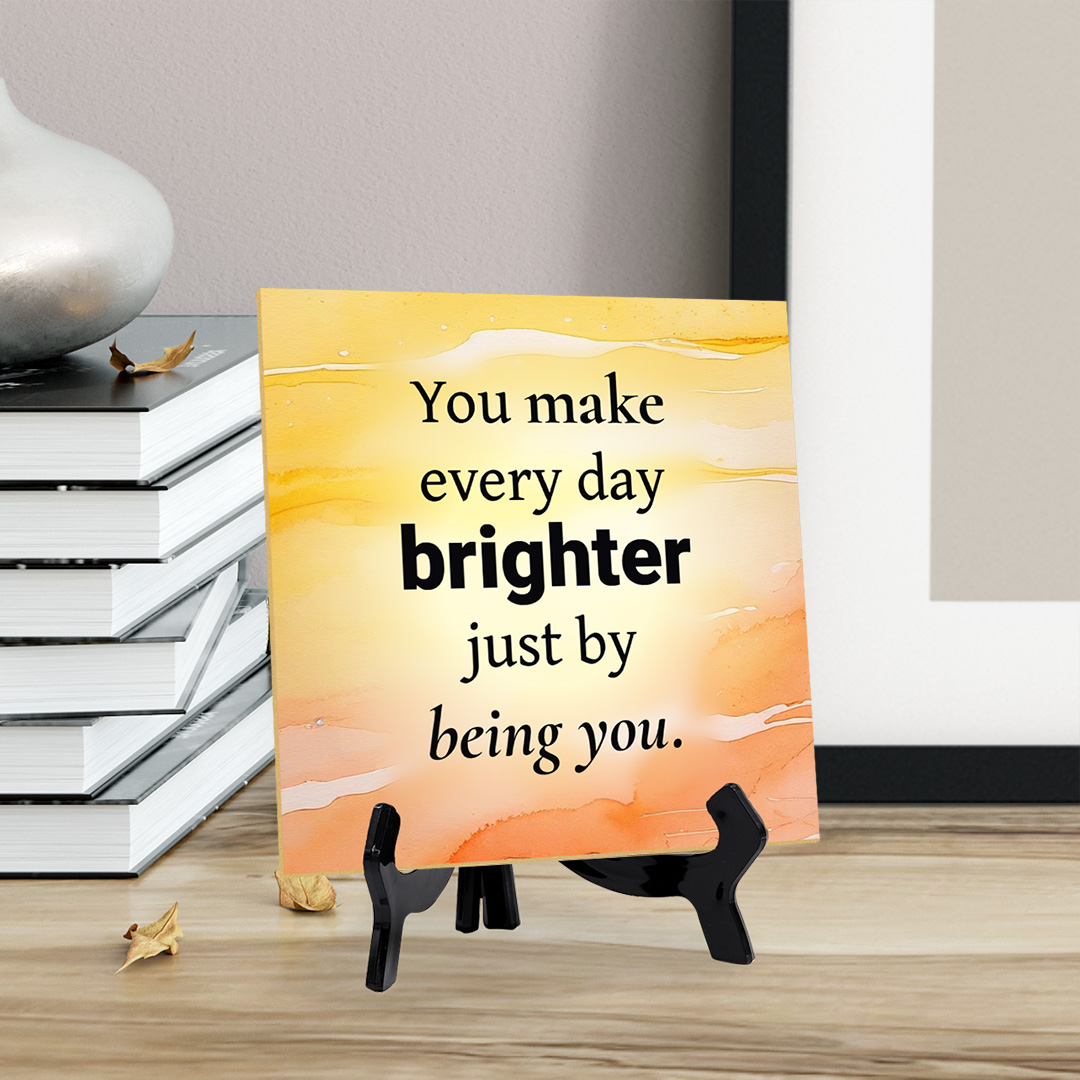 Affectionate & Loving Children's Table Signs 5"x 5" Square Table Sign