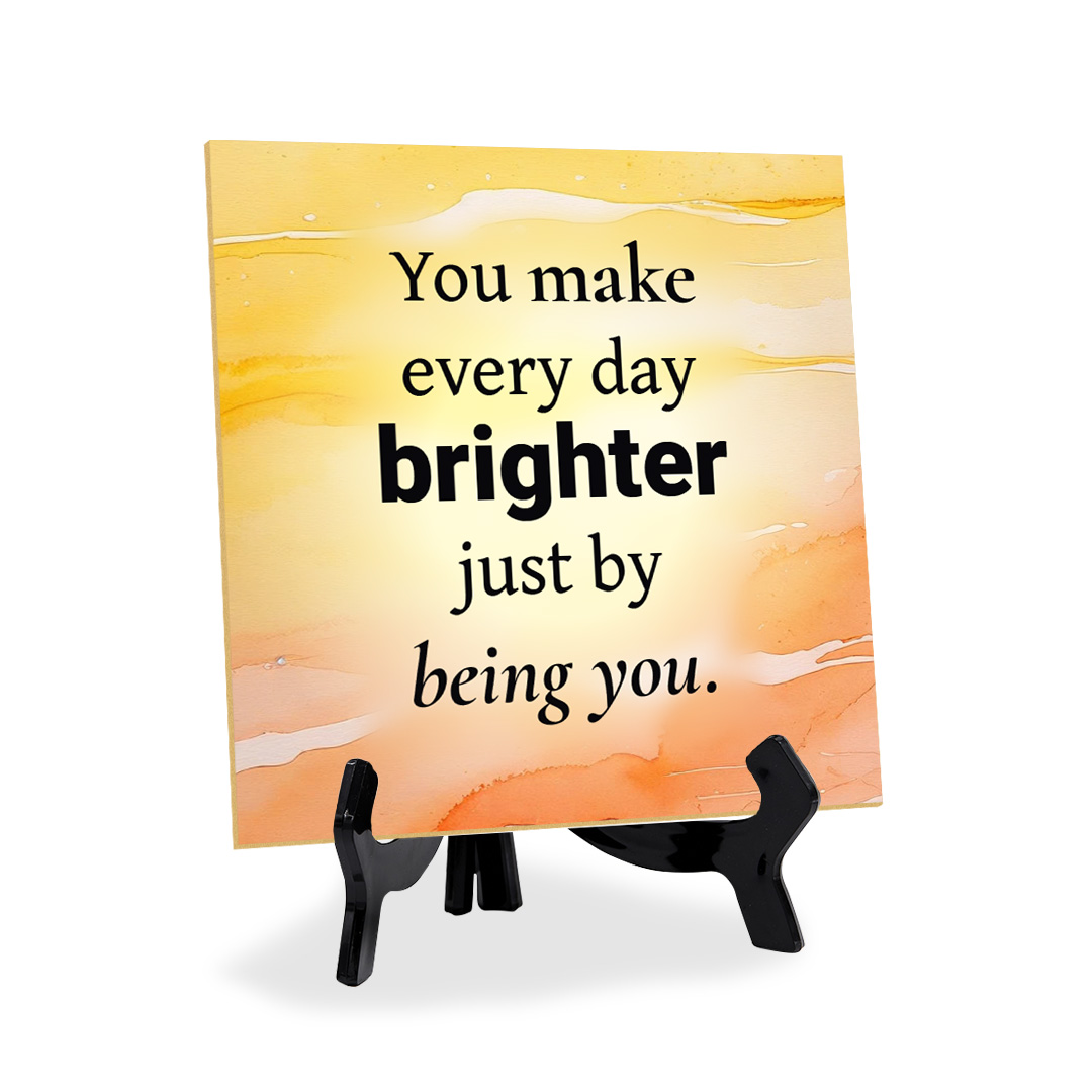 Affectionate & Loving Children's Table Signs 5"x 5" Square Table Sign