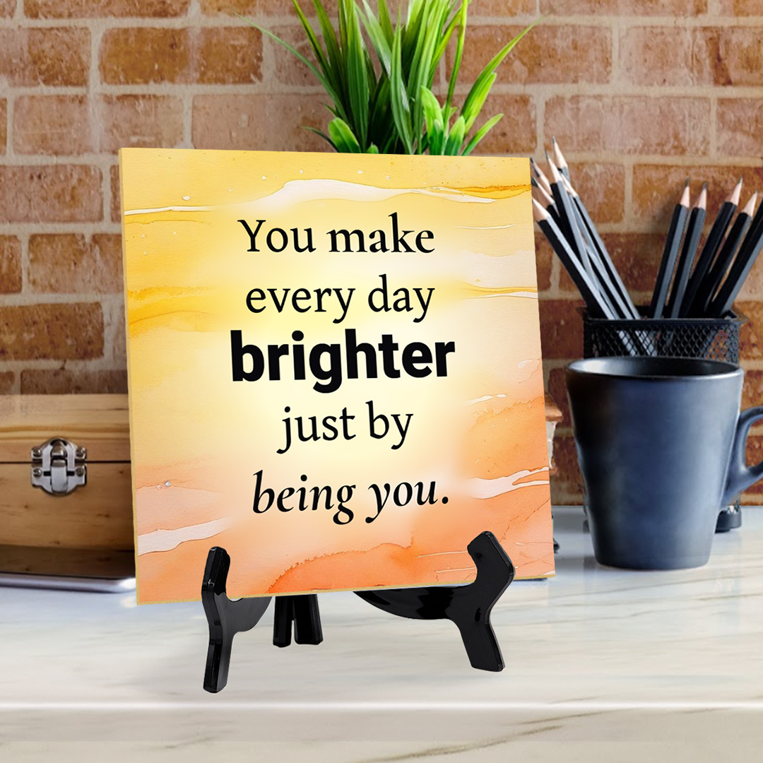 Affectionate & Loving Children's Table Signs 5"x 5" Square Table Sign