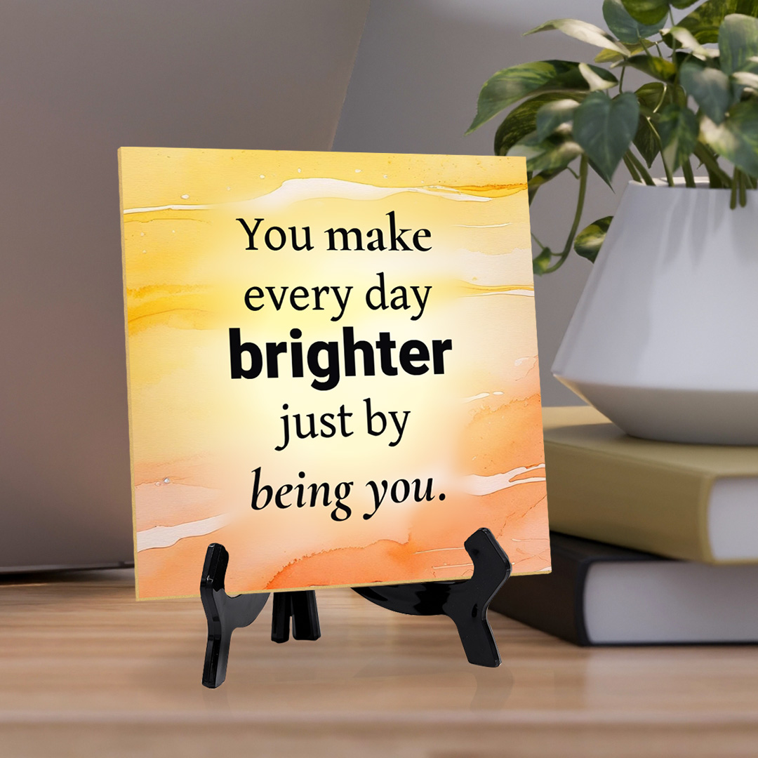 Affectionate & Loving Children's Table Signs 5"x 5" Square Table Sign