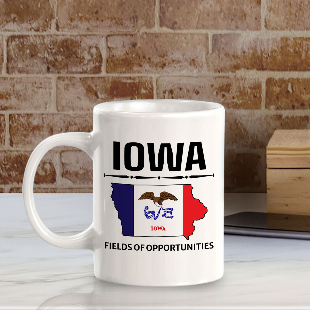 Taza de café de plástico o cerámica Designs ByLITA Iowa: Fields of Opportunities 11 oz - Imagen 11 de 18