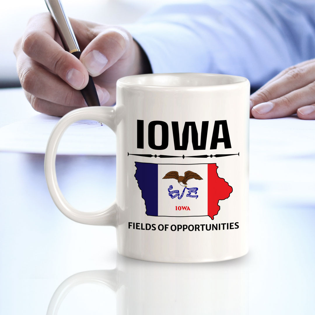 Taza de café de plástico o cerámica Designs ByLITA Iowa: Fields of Opportunities 11 oz - Imagen 15 de 18
