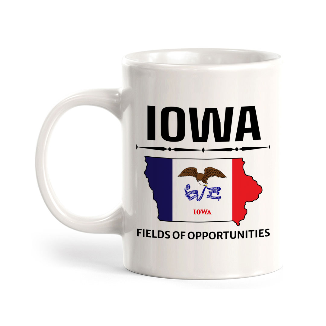 Taza de café de plástico o cerámica Designs ByLITA Iowa: Fields of Opportunities 11 oz - Imagen 13 de 18