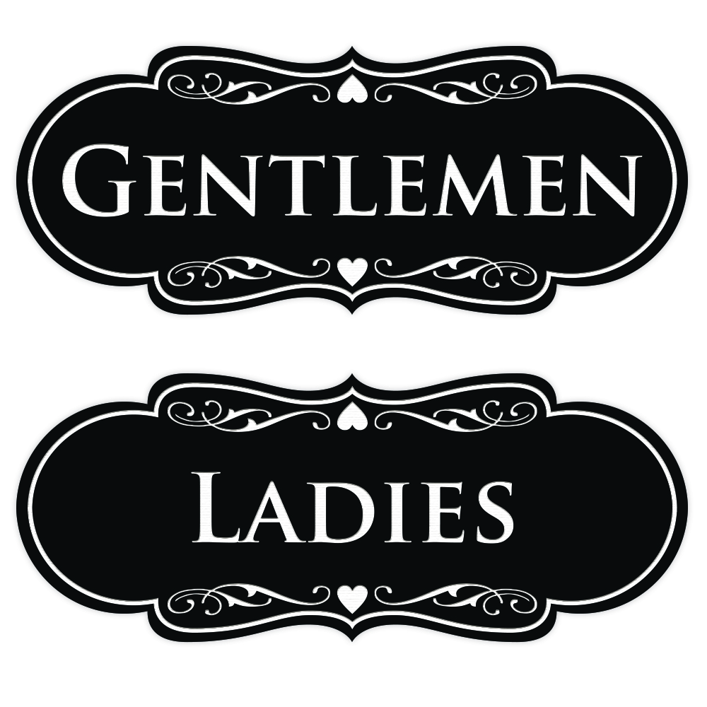 Designer LADIES GENTLEMEN (2-Pack) - Picture 7 of 14