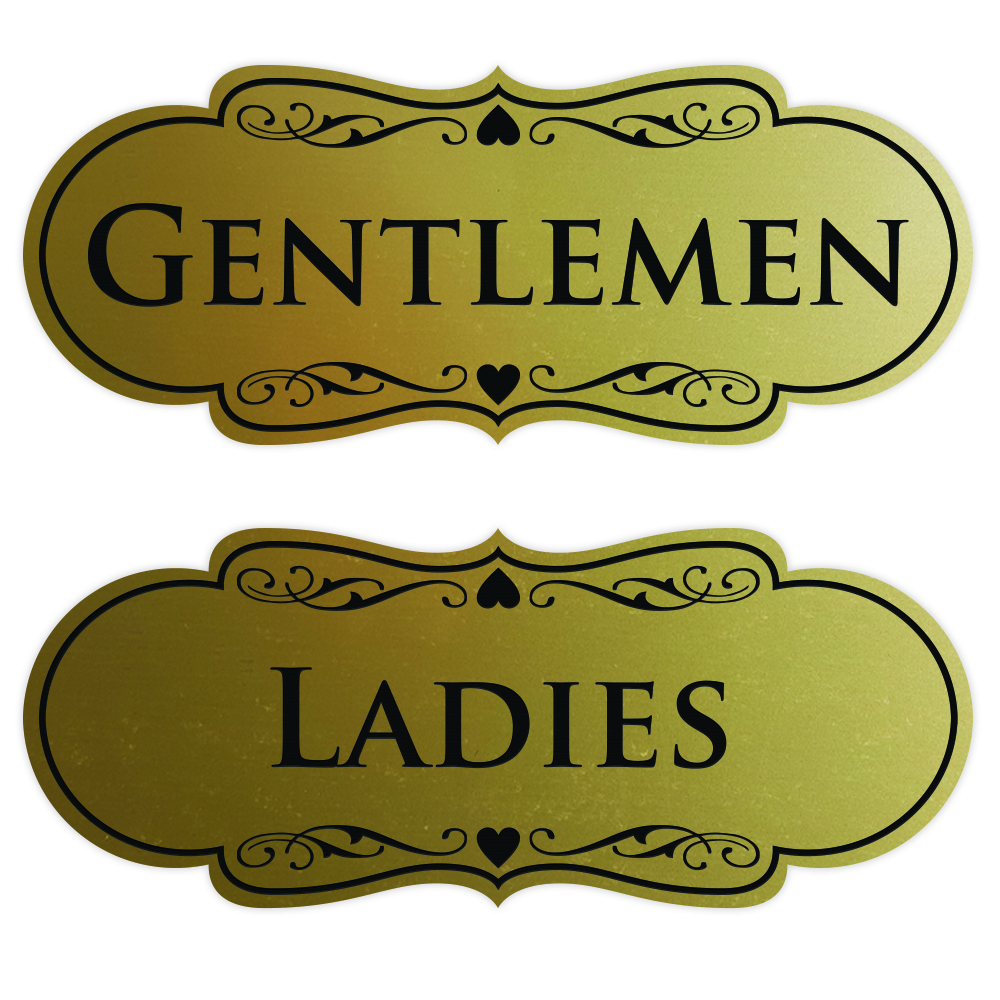 Designer LADIES GENTLEMEN (2-Pack) - Picture 9 of 14