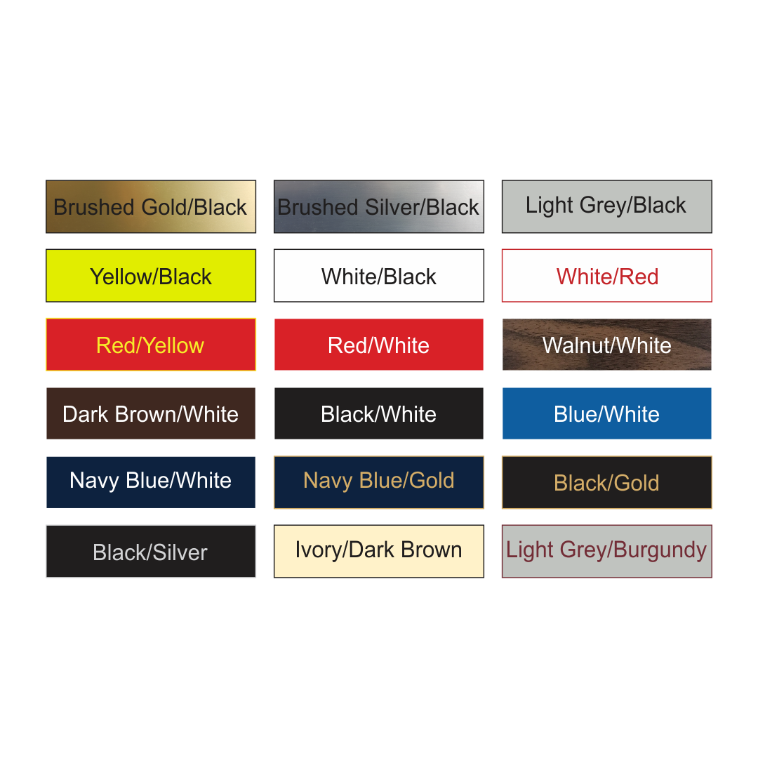 Standard Electrical Panel Sign