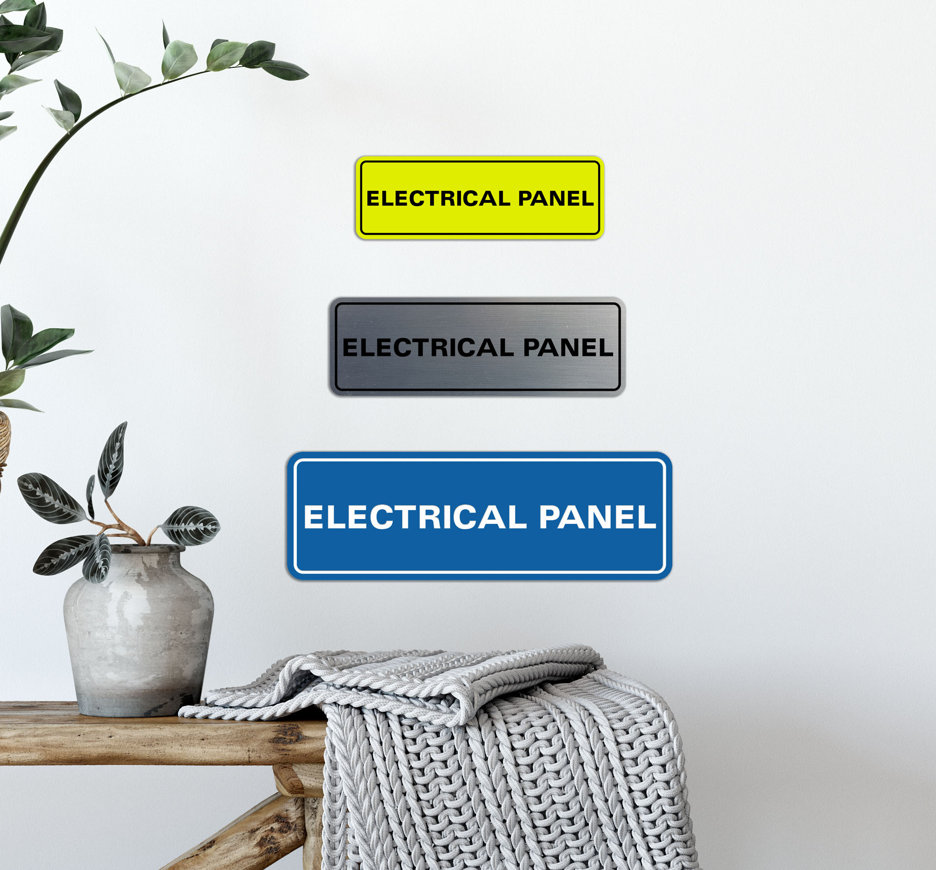 Standard Electrical Panel Sign