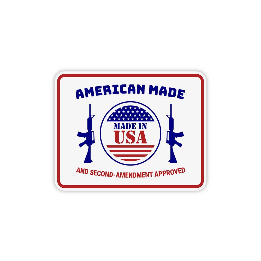 Classic Framed Plus American Made and Second-Amendment Approved Door/Wall Sign