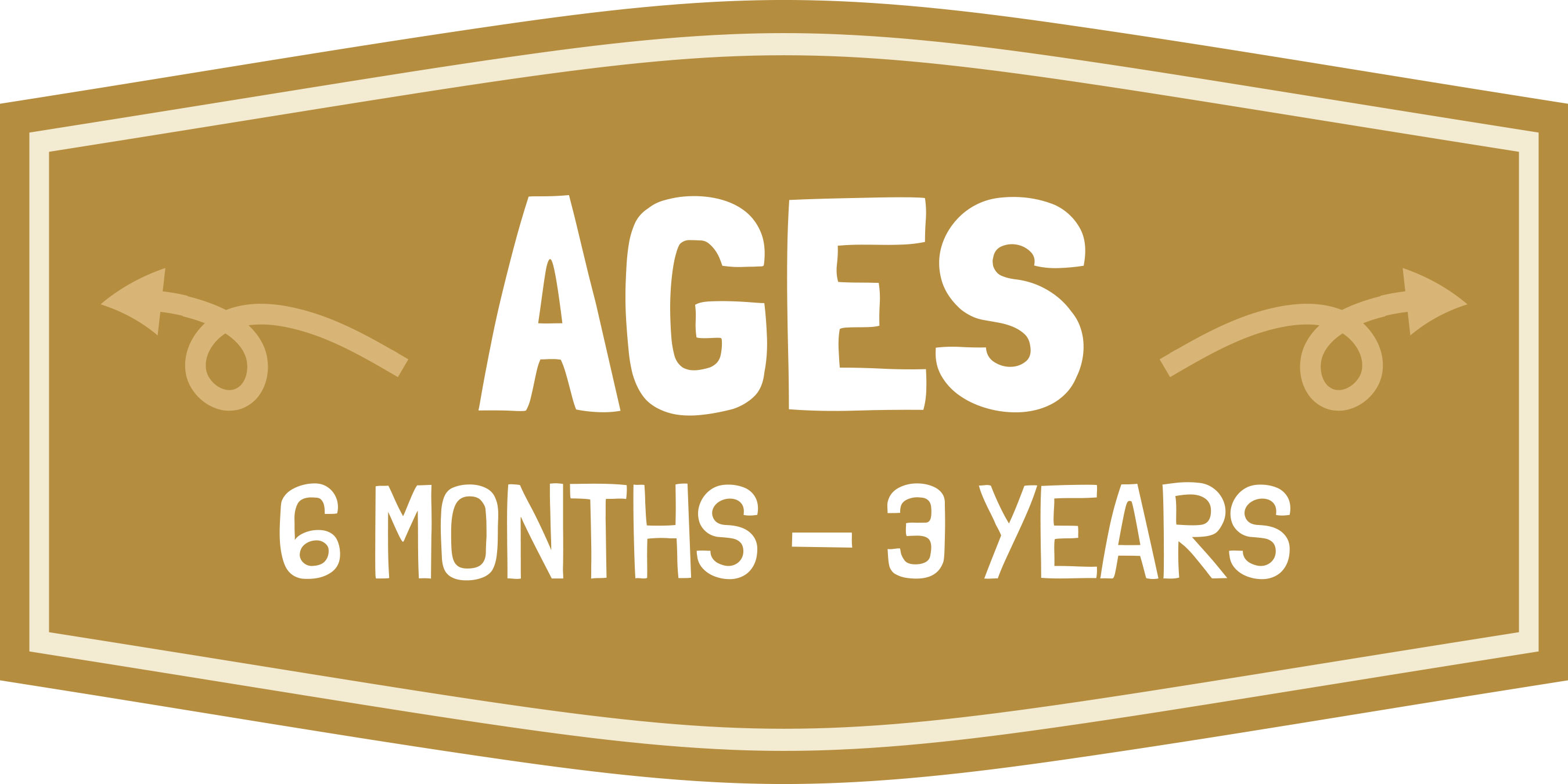 Fancy Plus Ages 6 Months – 3 Years Wall or Door Sign