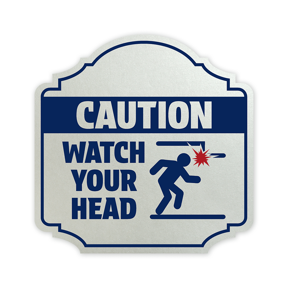 Heritage Plus Caution Watch Your Head Wall or Door Sign | Workplace Health