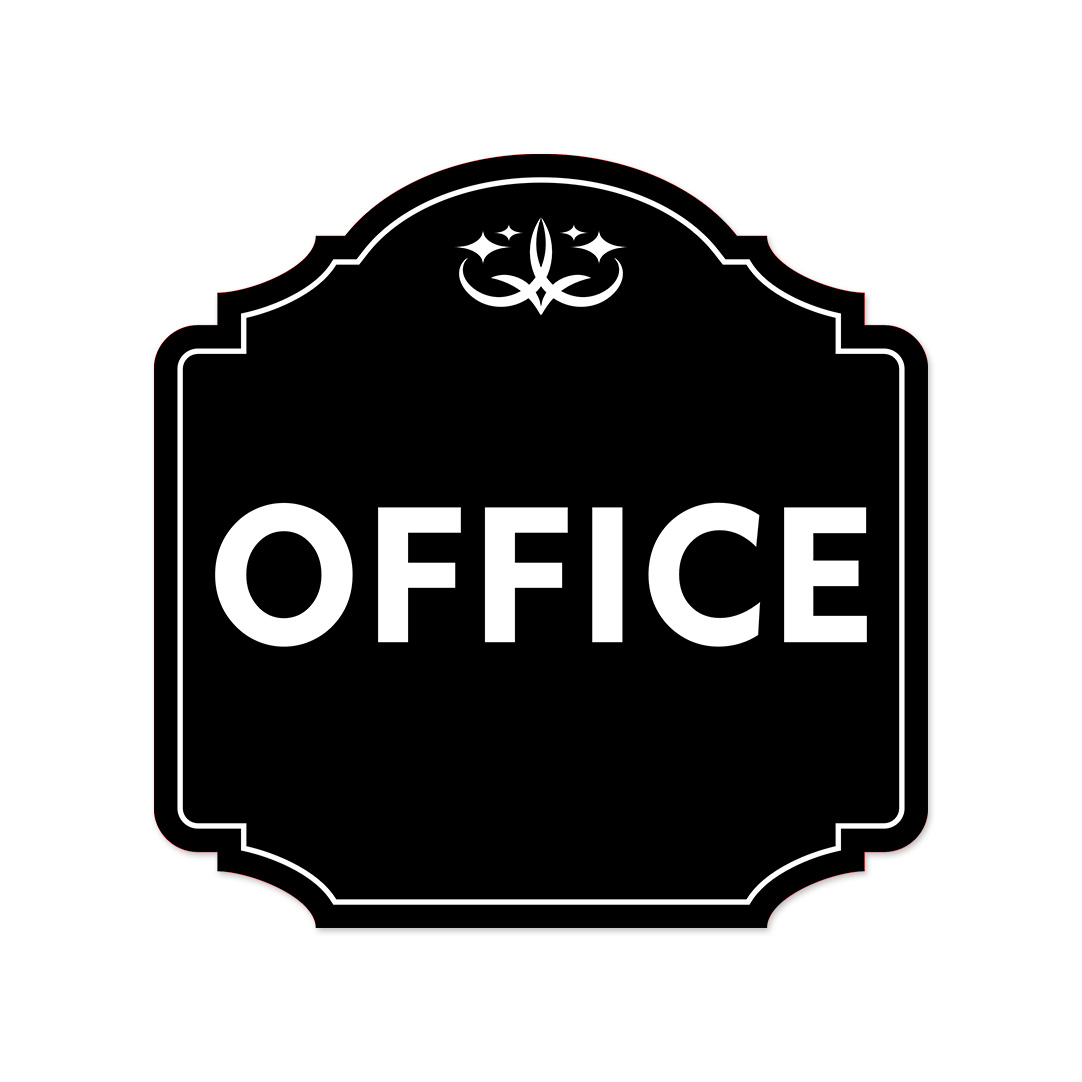 Heritage Plus Office Wall or Door Sign | Home Decor