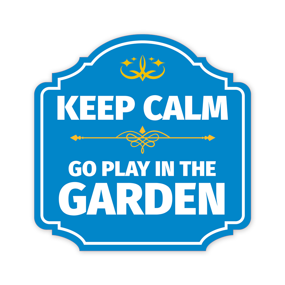 Heritage Plus Keep Calm Go Play In The Garden Wall or Door Sign | Home Decor - Picture 10 of 36