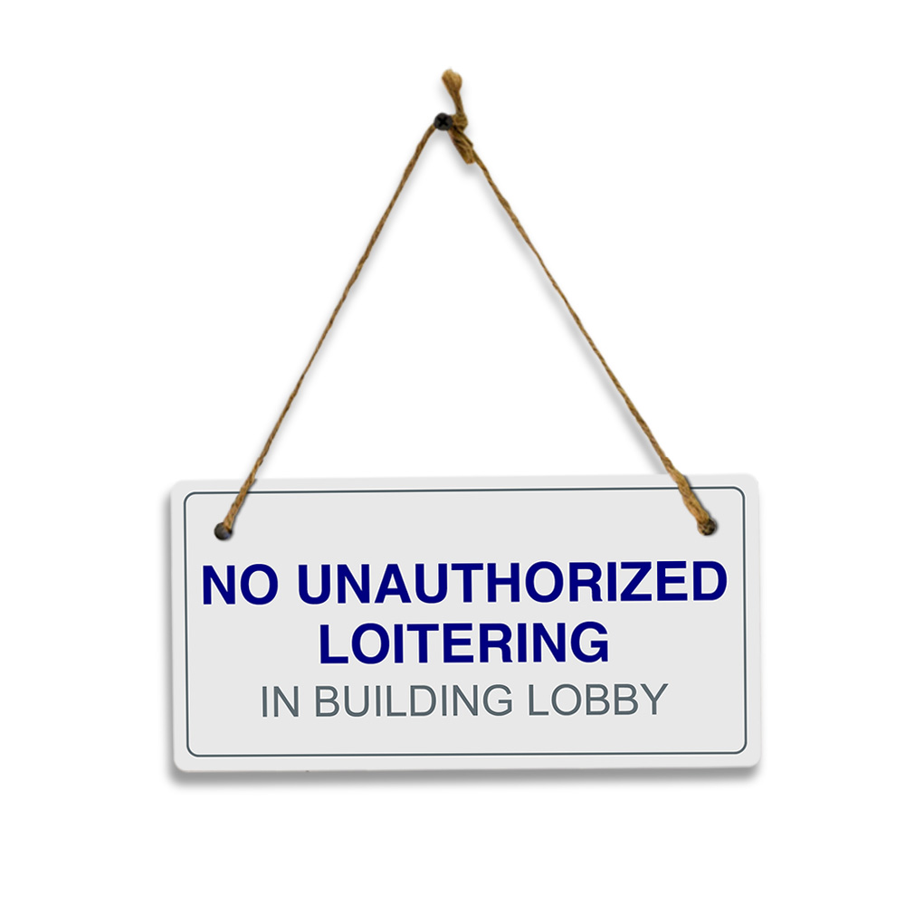 Business & Workplace Decor 5×10 Hanging Plus Wall or Door Sign