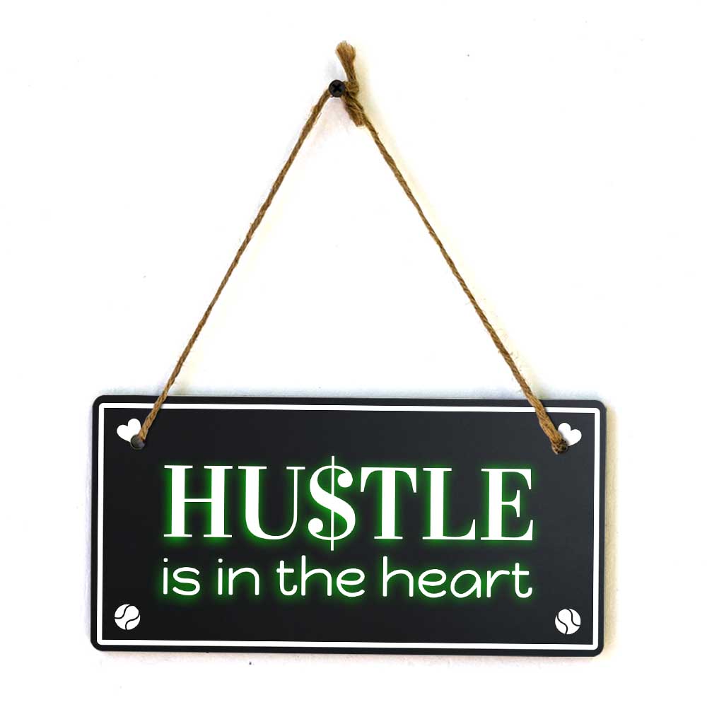 Sporty Home Decor 5×10 Hanging Plus Wall or Door Sign