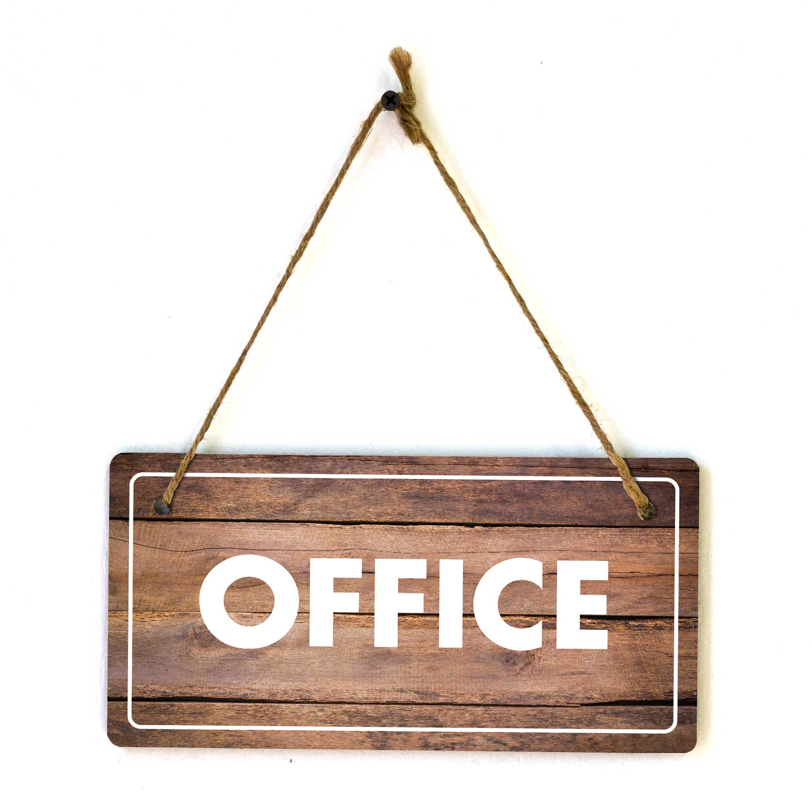 Business Signs | Rustic Oak Wood 5 x 10&Prime; Hanging Signs