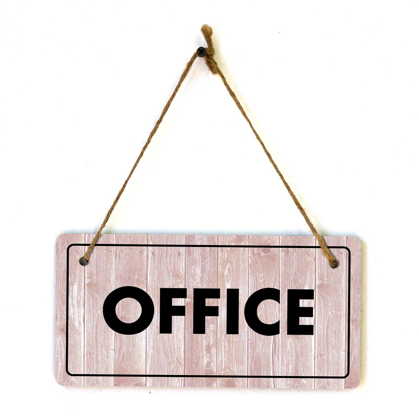 Business Signs | Rustic Red Wood 5 x 10″ Hanging Signs