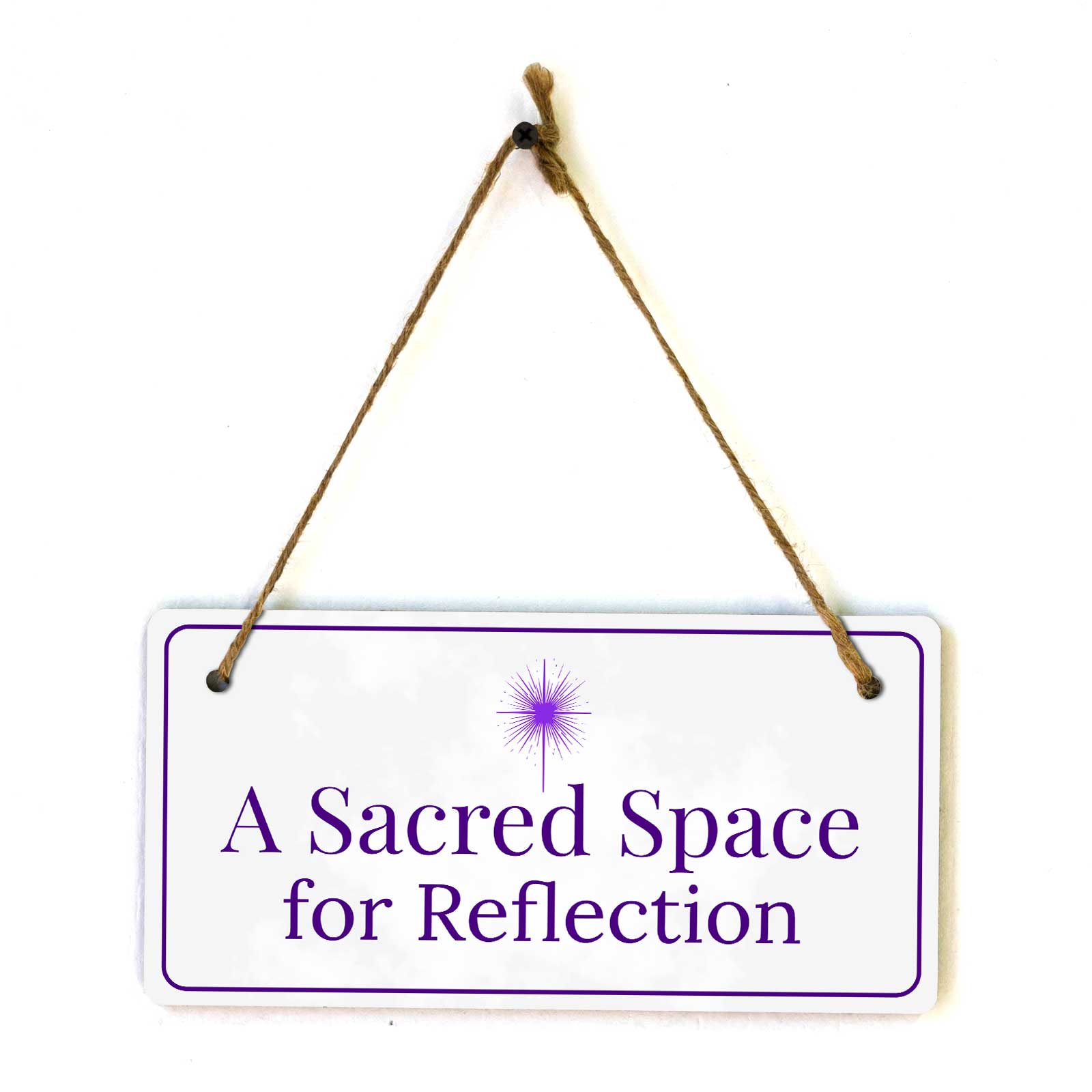 Signs ByLITA Place of Worship Room Signs 5×10 Hanging Plus Wall or Door Sign