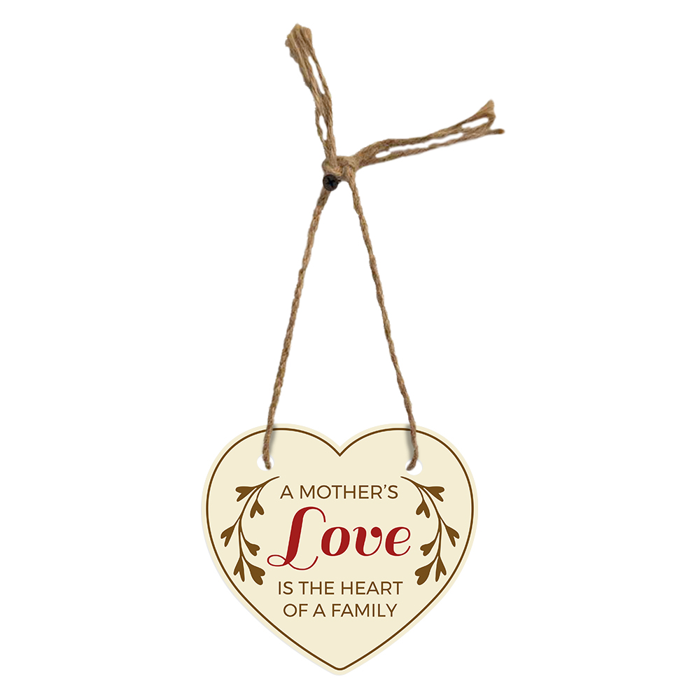 Signs ByLITA Cute & Funny Home Decor 6×6″ Hanging Heart Sign
