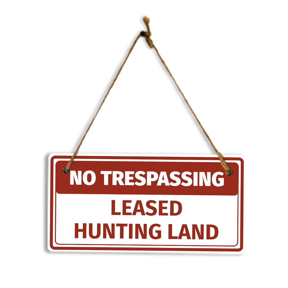 Hunting Decor 2 5×10 Hanging Plus Wall or Door Sign