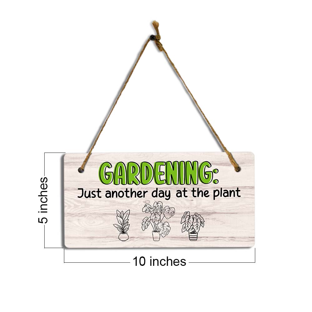 Gardening Appreciation 5x10 Hanging Plus Wall or Door Signs - Picture 87 of 144