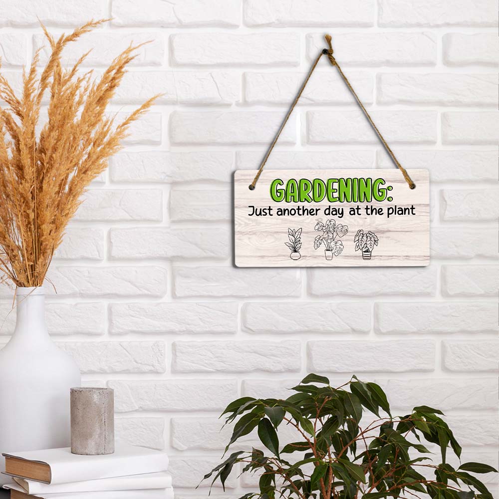 Gardening Appreciation 5x10 Hanging Plus Wall or Door Signs - Picture 86 of 144