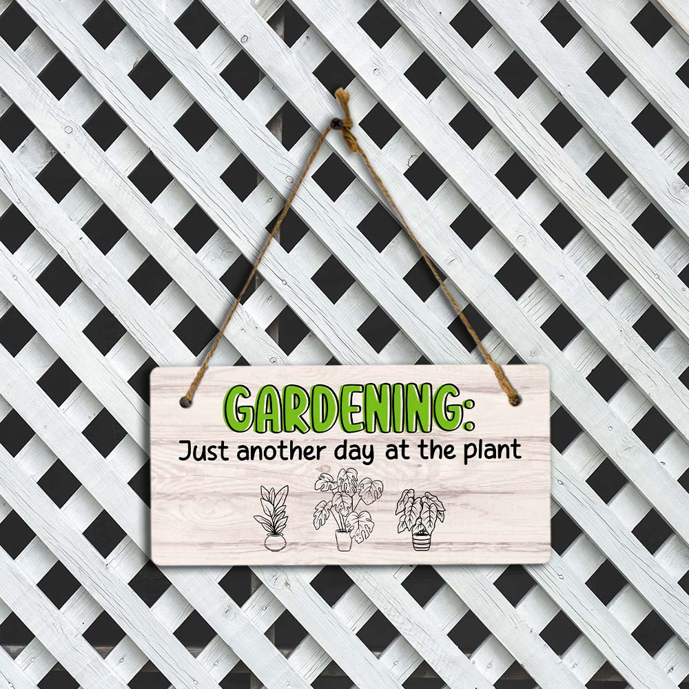 Gardening Appreciation 5x10 Hanging Plus Wall or Door Signs - Picture 82 of 144