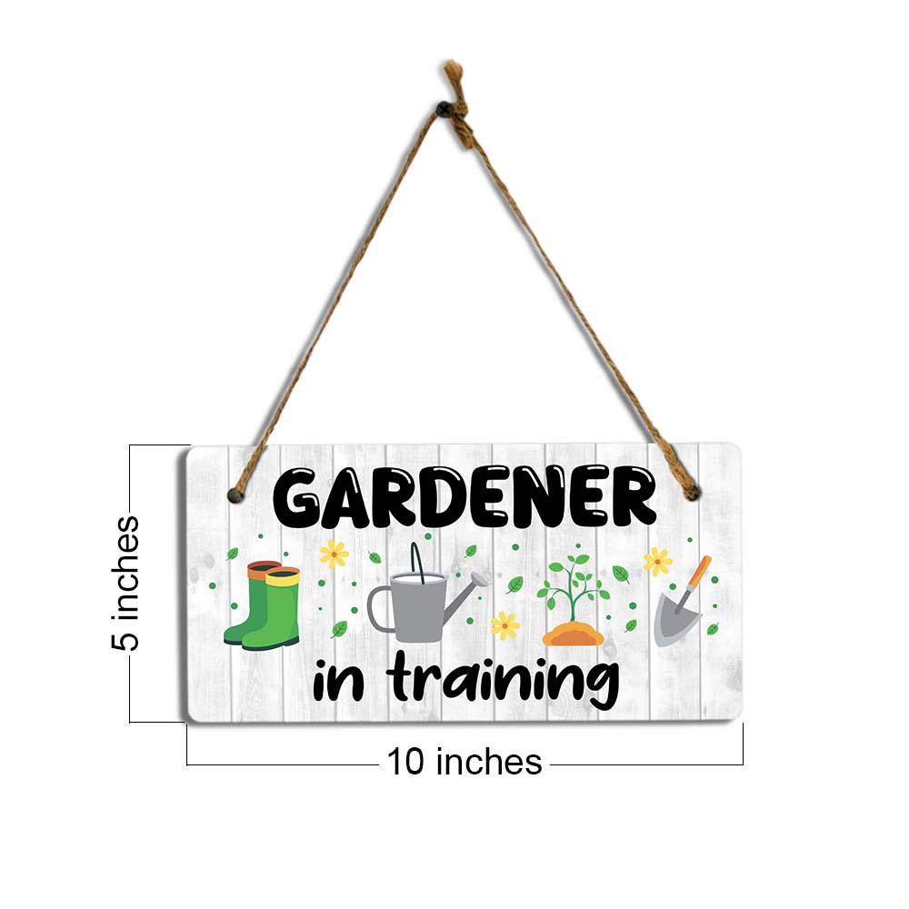 Gardening Appreciation 5x10 Hanging Plus Wall or Door Signs - Picture 95 of 144