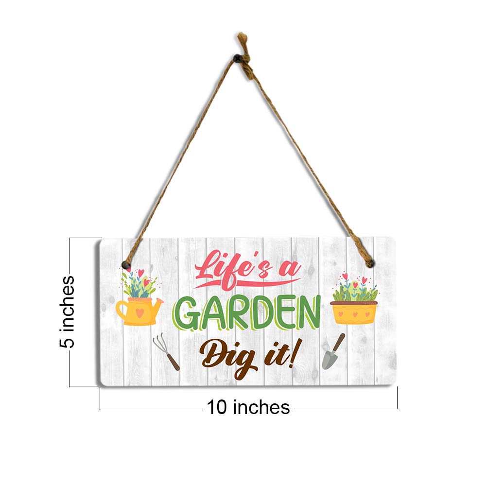 Gardening Appreciation 5x10 Hanging Plus Wall or Door Signs - Picture 111 of 144