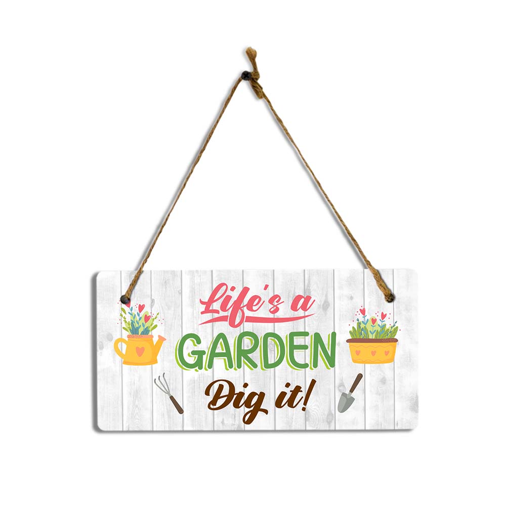Gardening Appreciation 5x10 Hanging Plus Wall or Door Signs - Picture 105 of 144