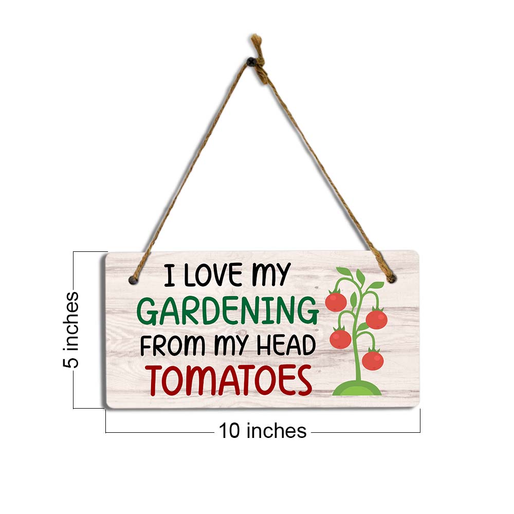 Gardening Appreciation 5x10 Hanging Plus Wall or Door Signs - Picture 143 of 144