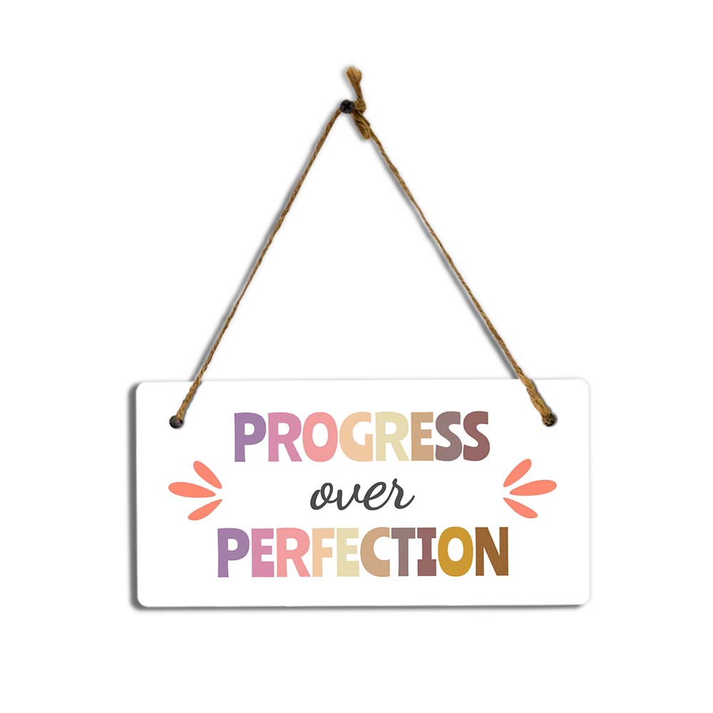 Signs ByLITA Inspirational Quotes for Kids 5×10 Hanging Plus Wall or Door Sign
