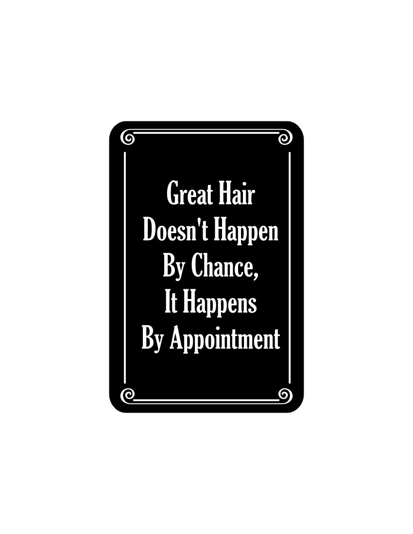 Portrait Round Plus Great Hair Doesn&rsquo;t Happen By Chance, It Happens By…