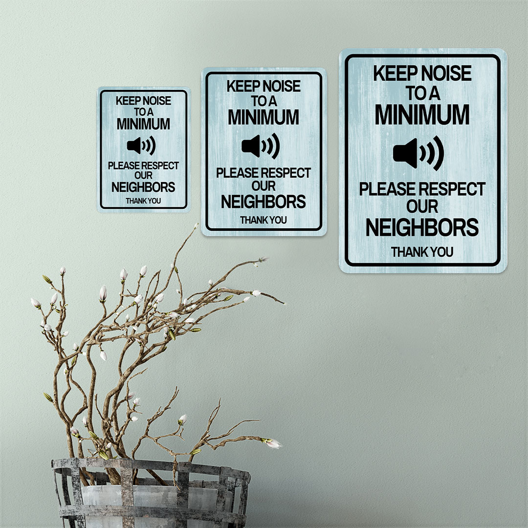Portrait Round Plus Keep Noise To A Minimum Please Respect Our Neighbors