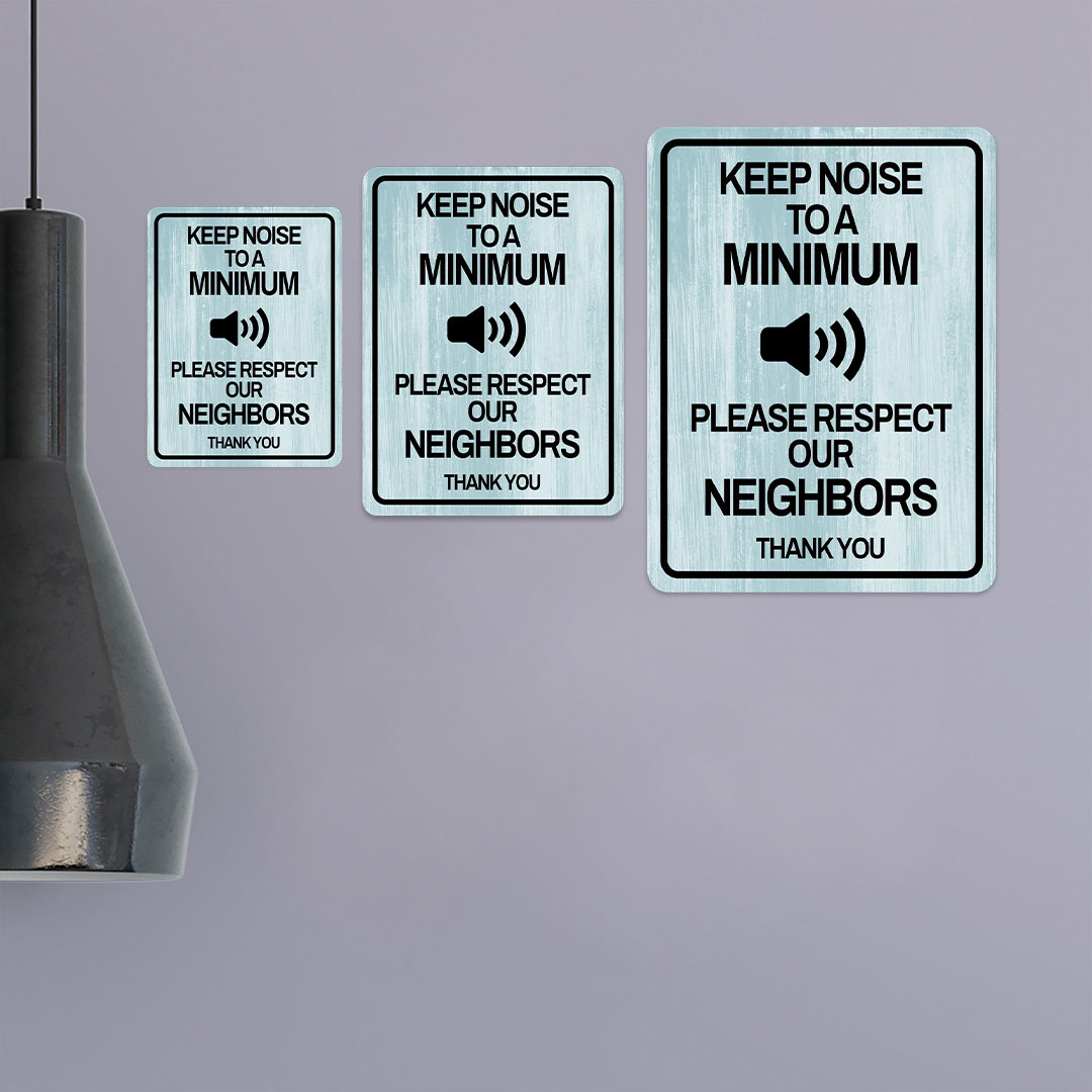 Portrait Round Plus Keep Noise To A Minimum Please Respect Our Neighbors