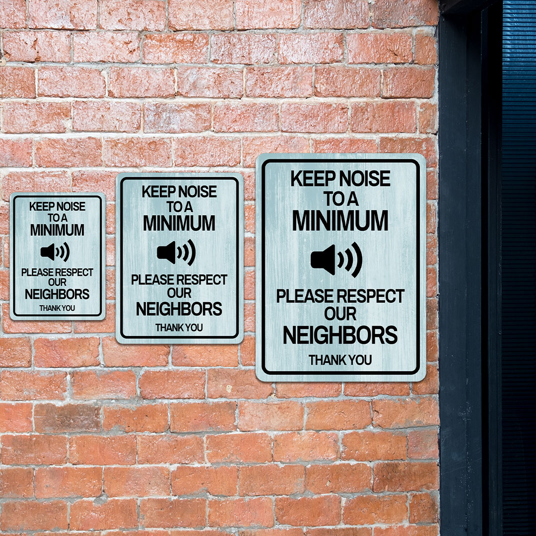 Portrait Round Plus Keep Noise To A Minimum Please Respect Our Neighbors