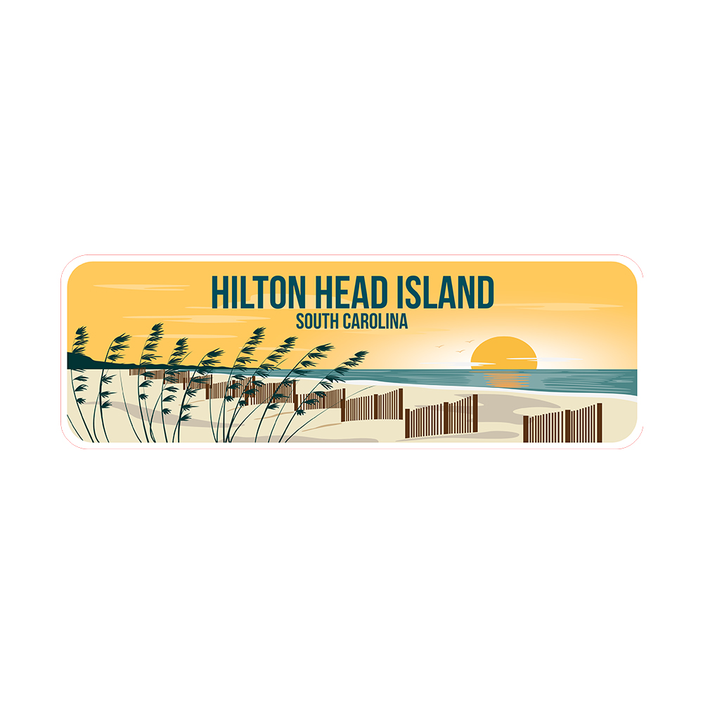 Standard Plus Hilton Head Island, South Carolina Wall or Door Sign